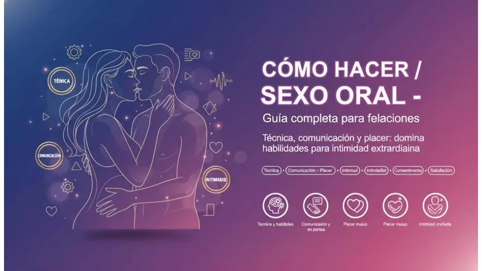 Cómo hacer sexo oral - Guía completa para felaciones